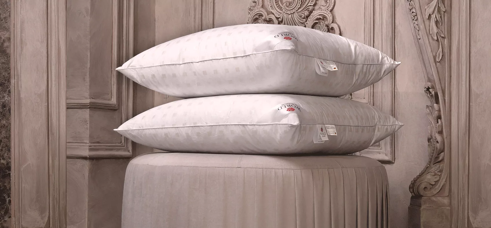 Акция «2 по цене 1» на подушки Feather 100%